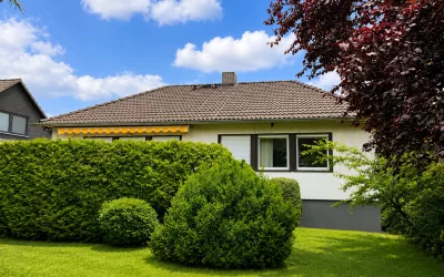 Bungalow mit sonniger Terrasse & vielseitigem Kellergeschoss